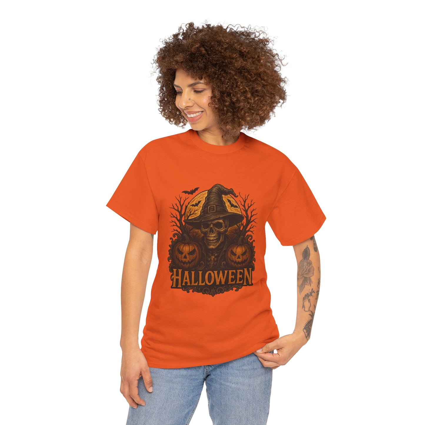 Halloween Skull Tee