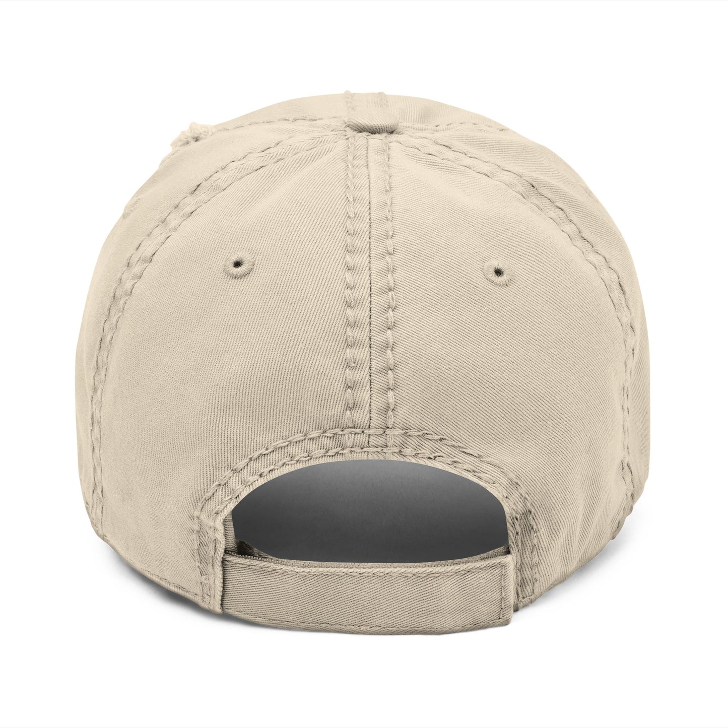 Sweat and Cents Distressed Dad Hat