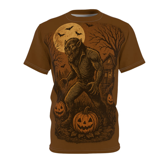 Halloween Werewolf Unisex Tee
