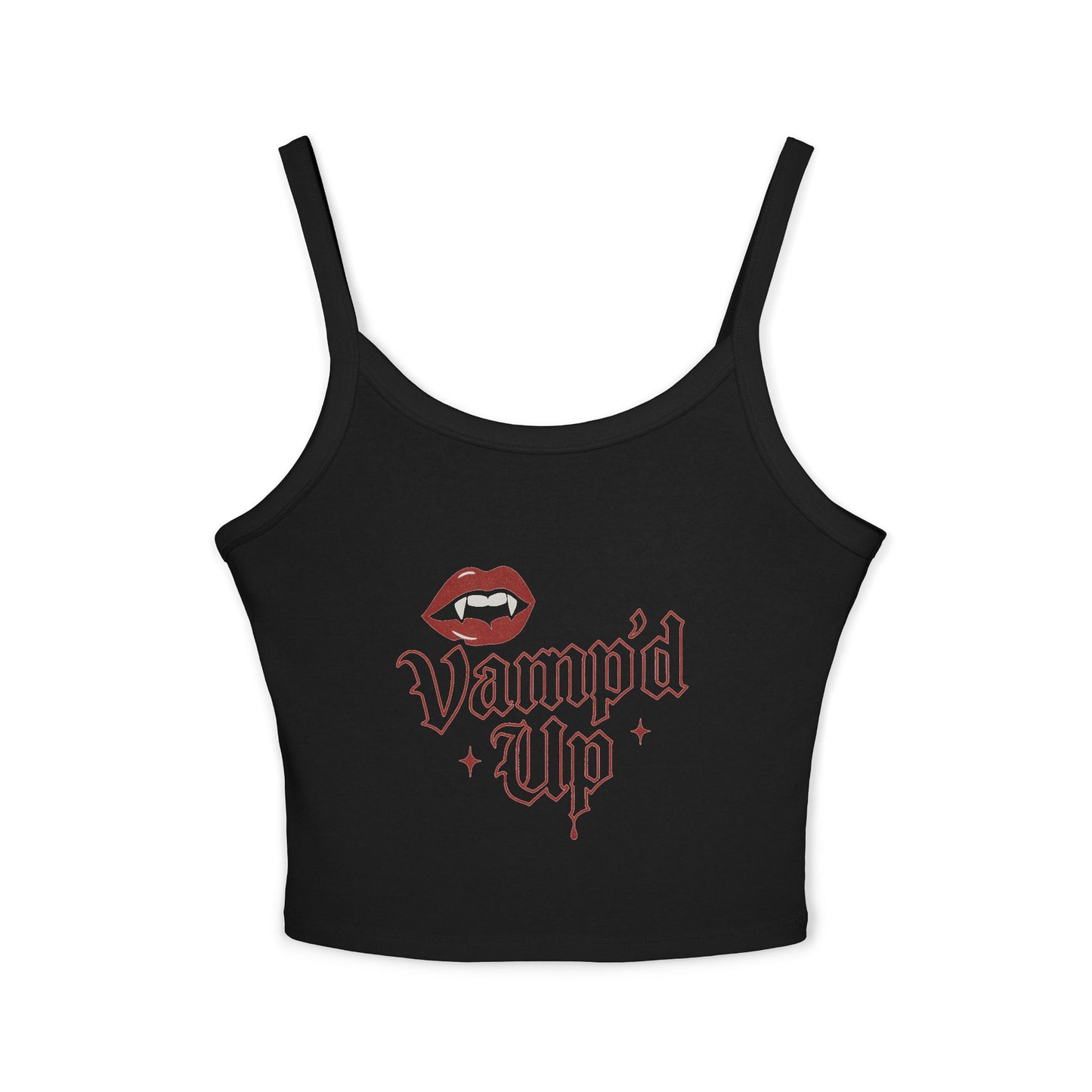 Vamp'd Up Women's Spaghetti Strap Tank Top