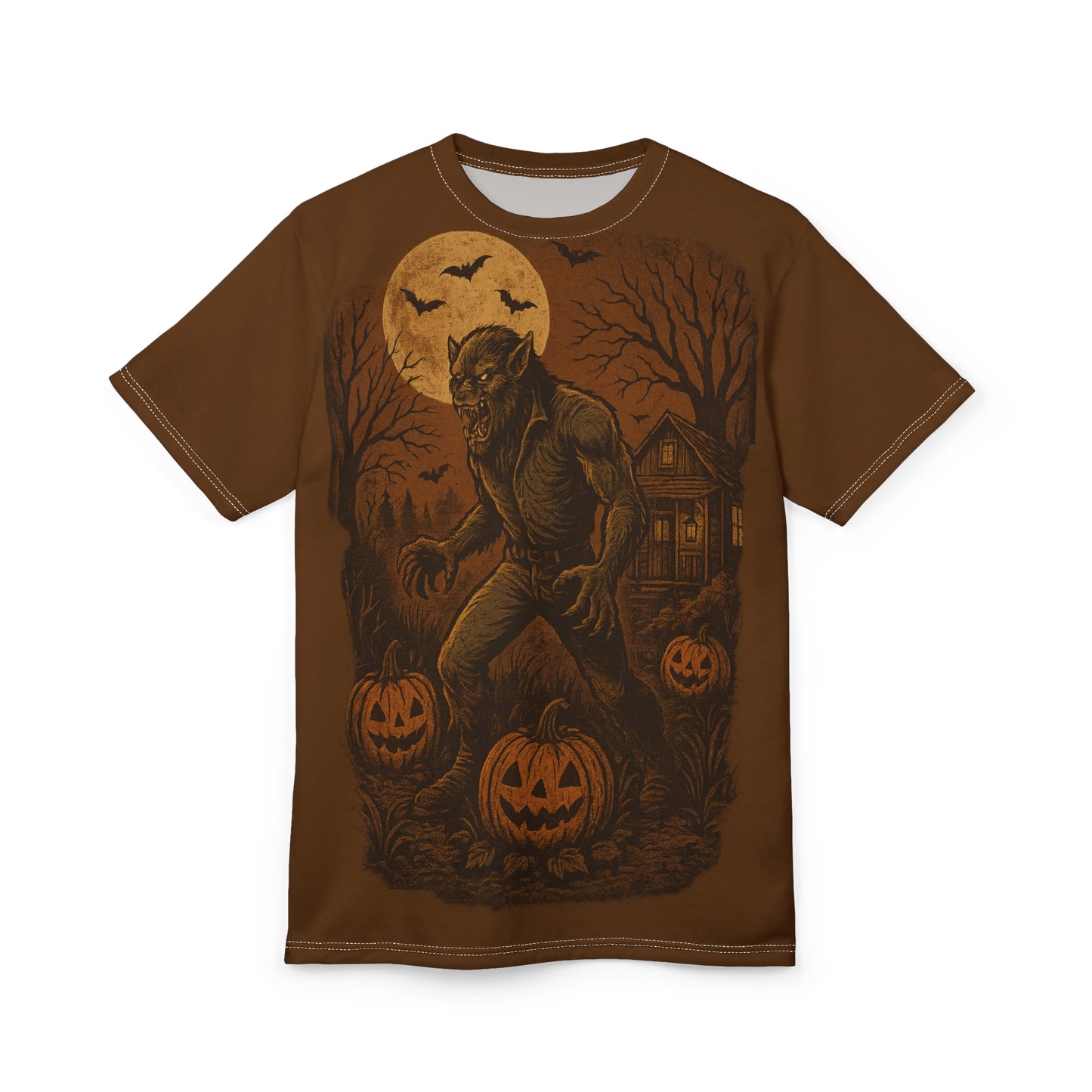 Halloween Werewolf Unisex Tee