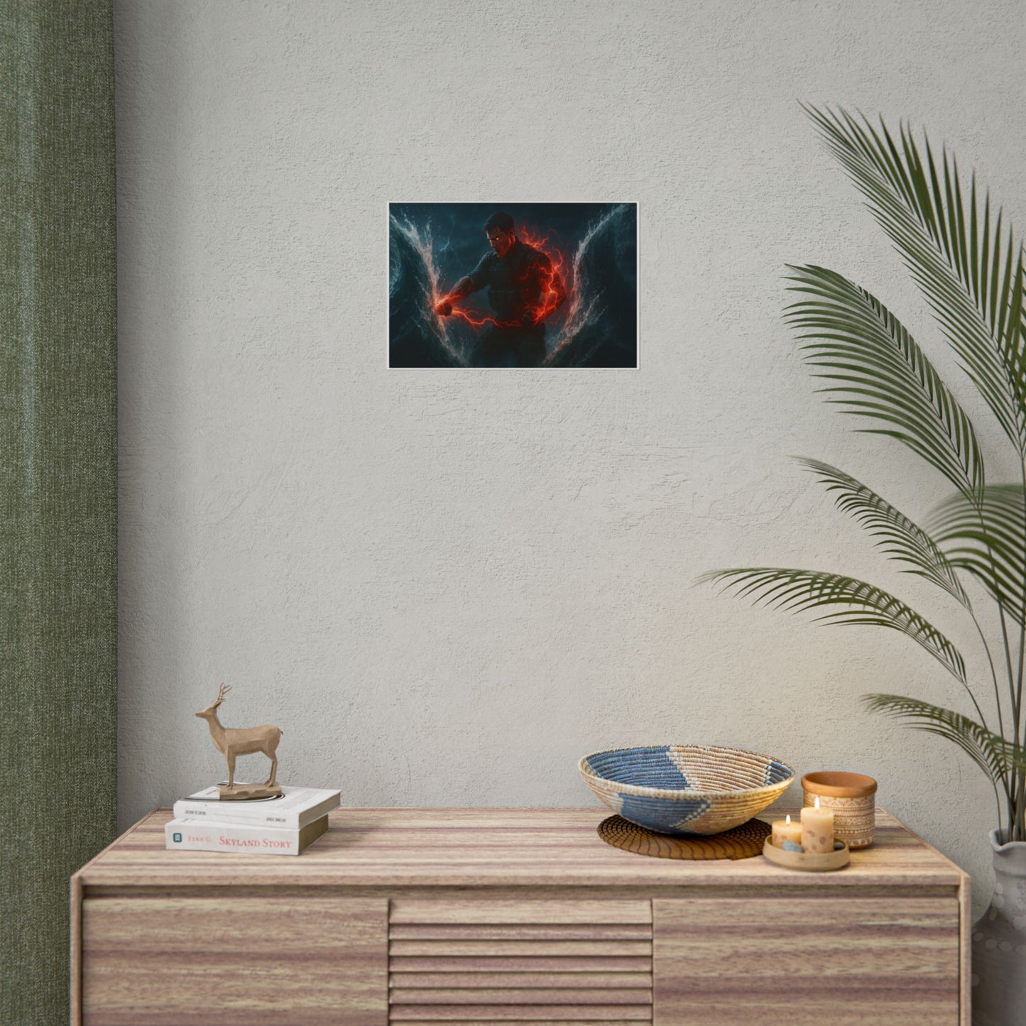 Vibrant Action Art Print