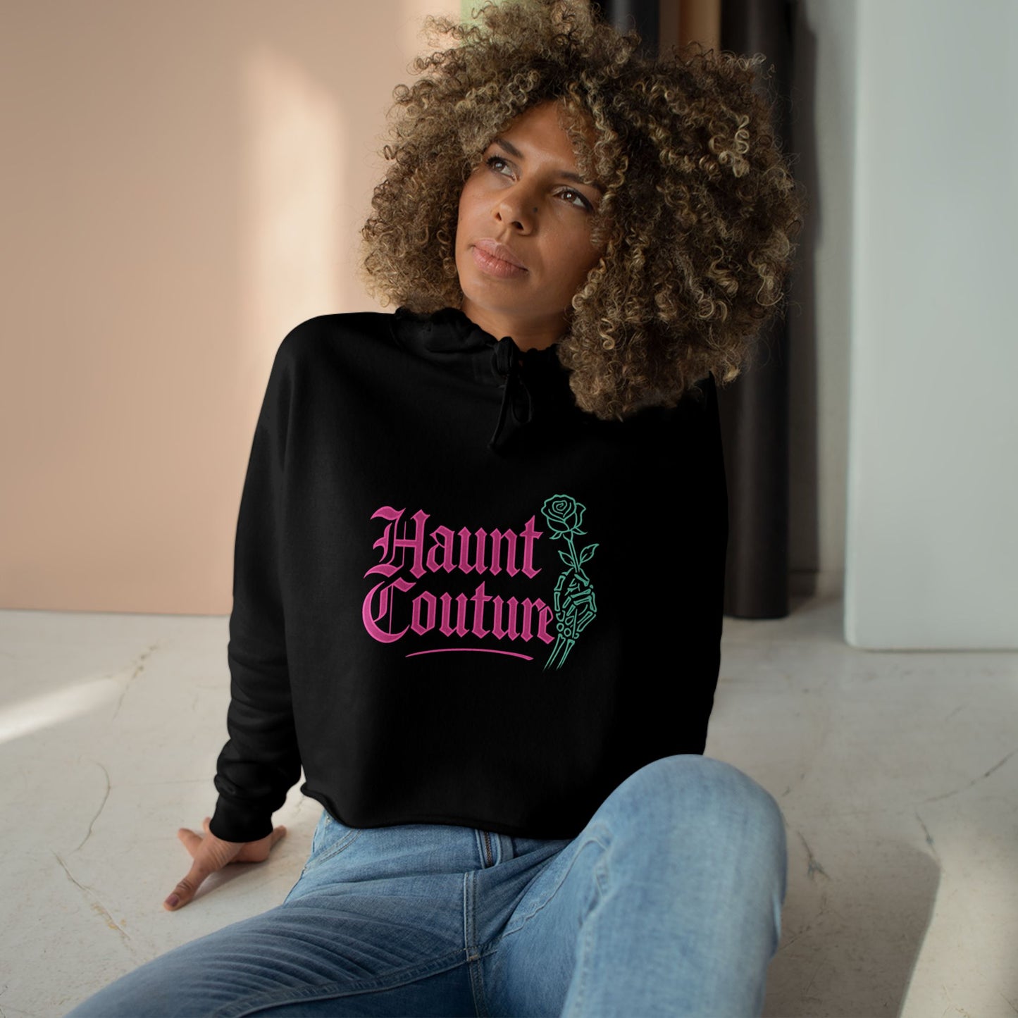 Haunt Couture Crop Hoodie
