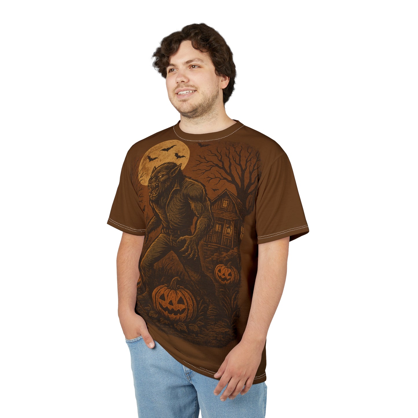 Halloween Werewolf Unisex Tee