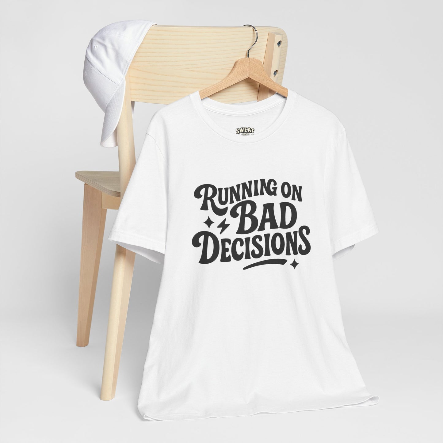 Running on Bad Decisions T-Shirt for Women