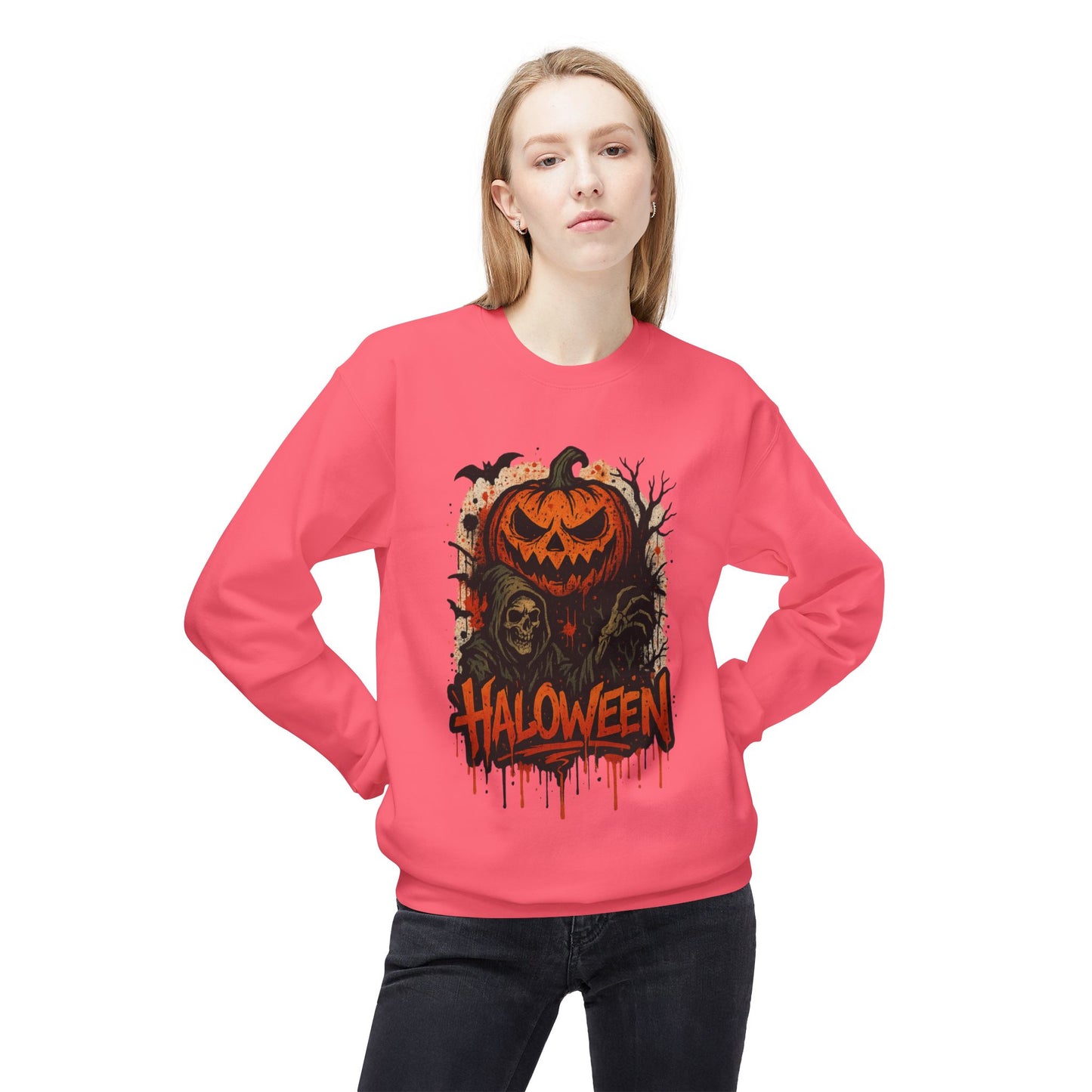 Spooky Halloween Sweatshirt for Cozy Nights