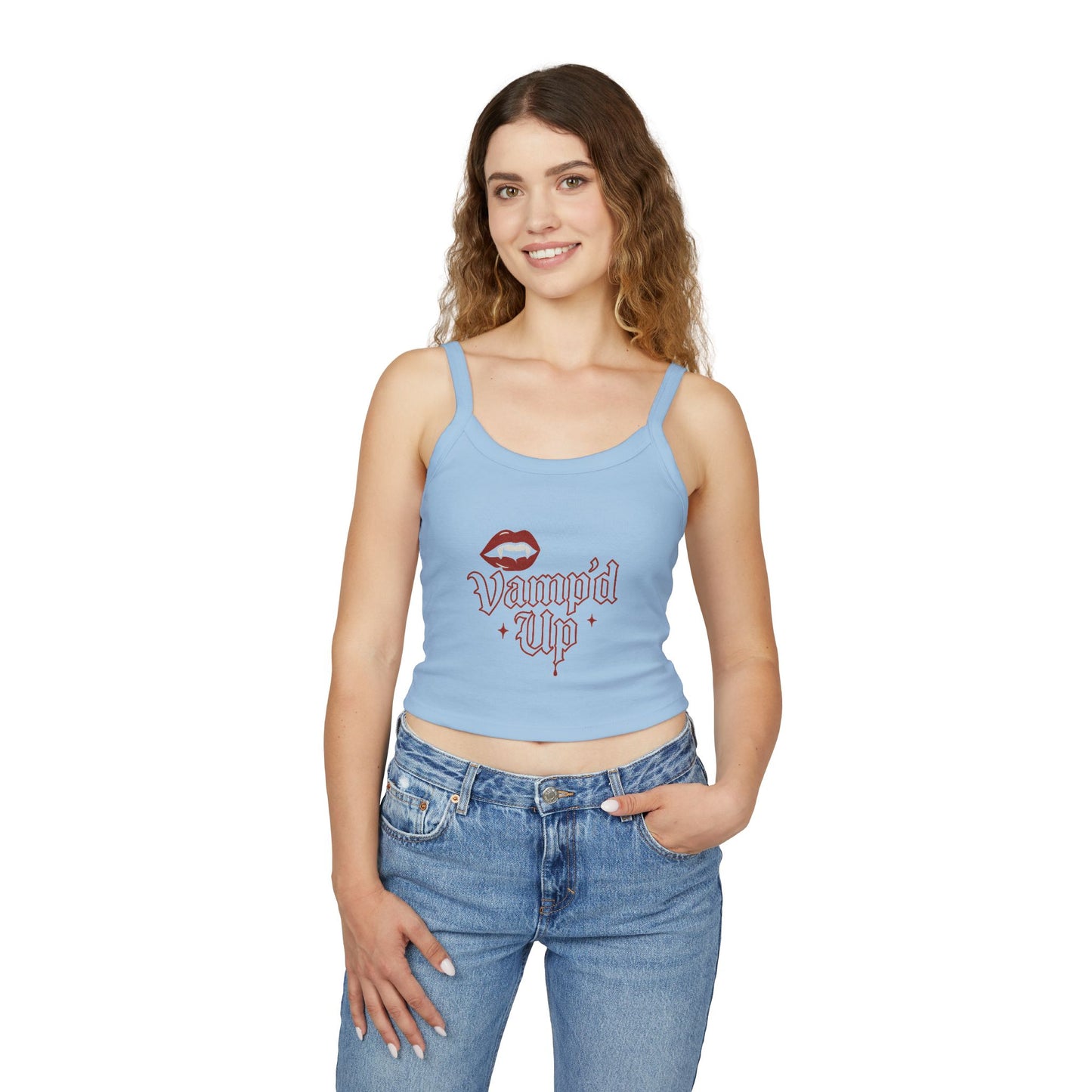 Vamp'd Up Women's Spaghetti Strap Tank Top