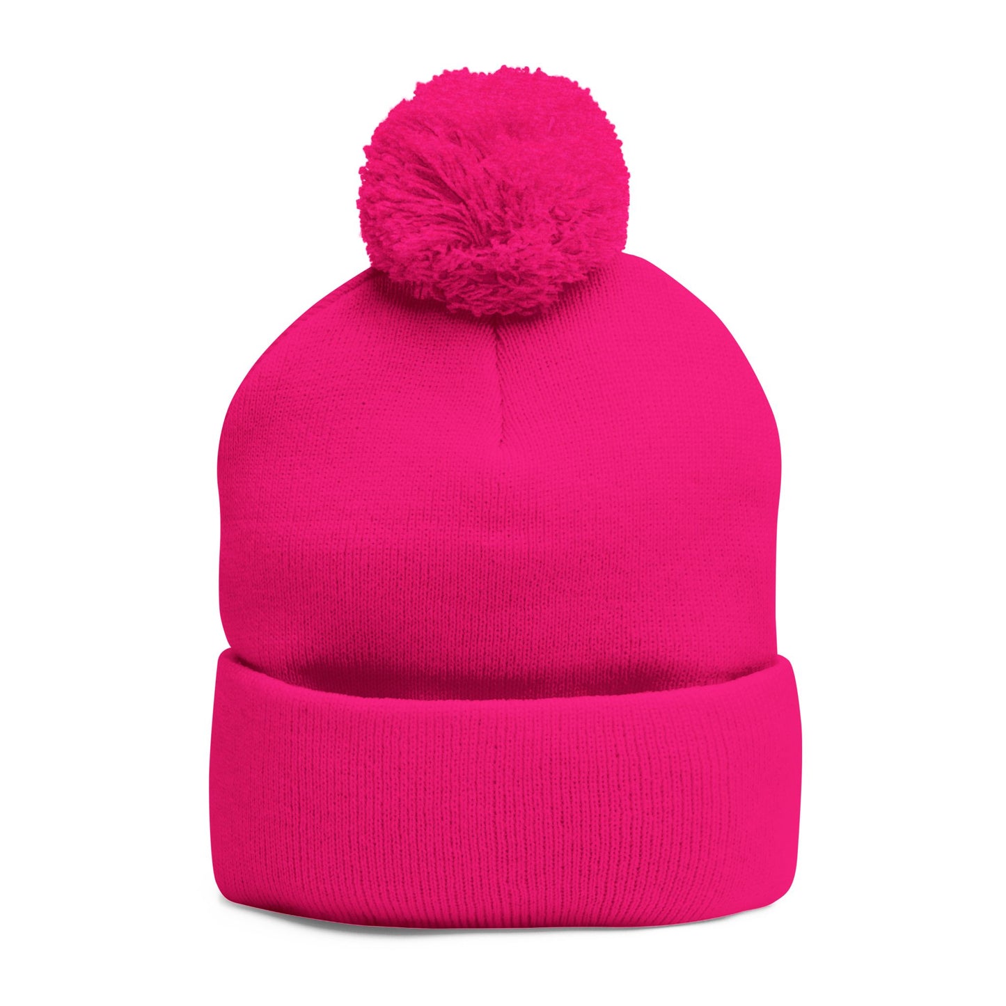 Sweat and Cents Pom-Pom Knit Cap
