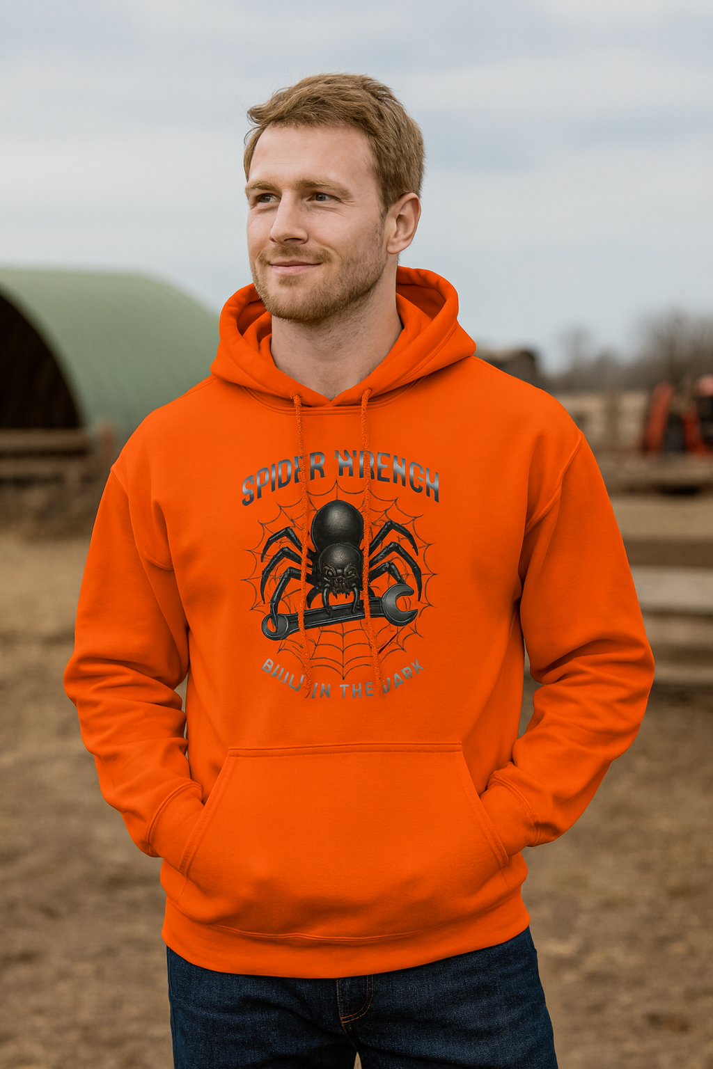 Spider Wrench Heavy Blend Hoodie