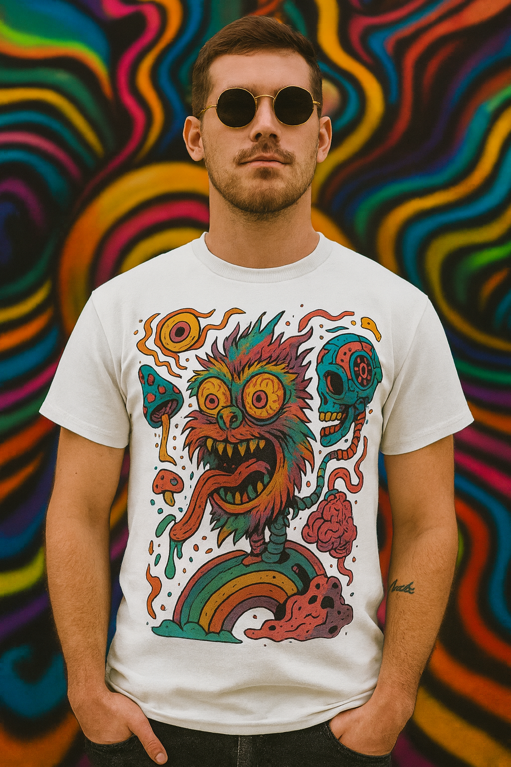Psychedelic Monster Tee