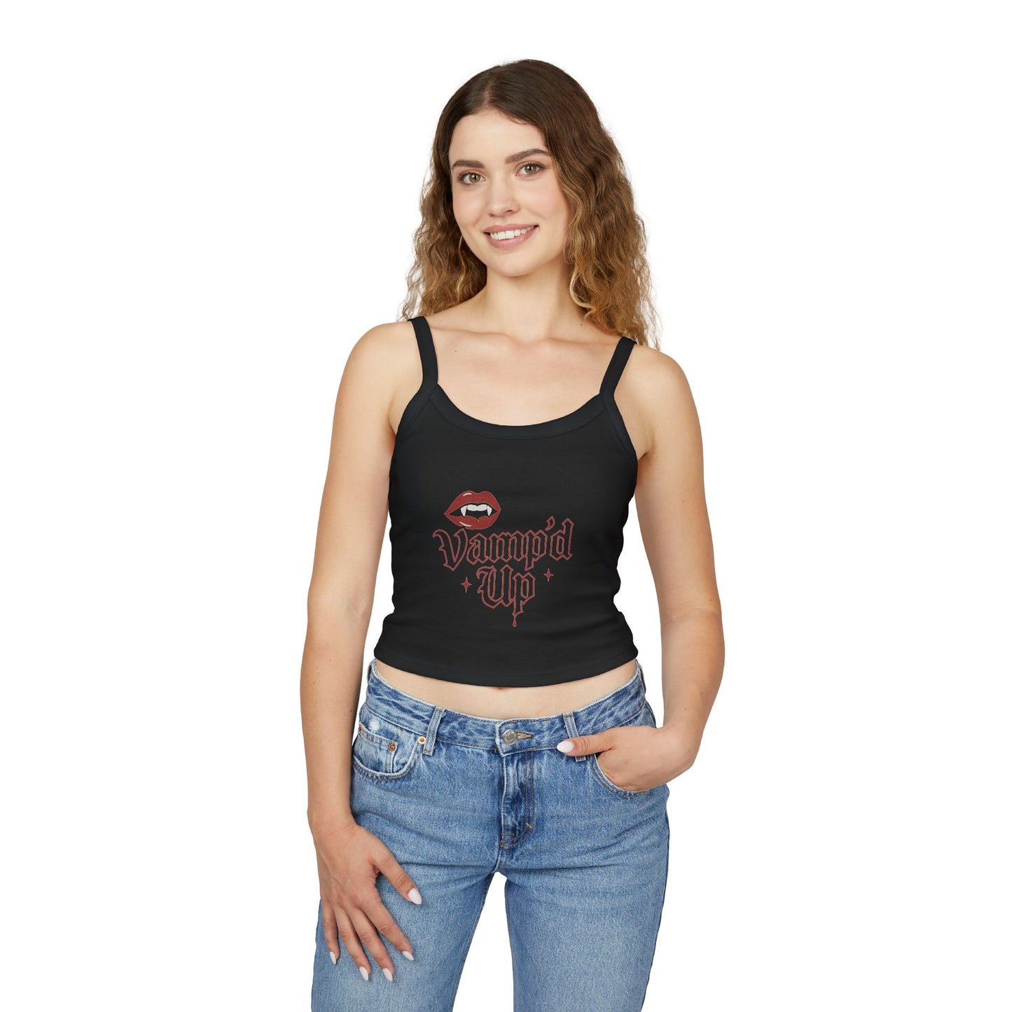 Vamp'd Up Women's Spaghetti Strap Tank Top