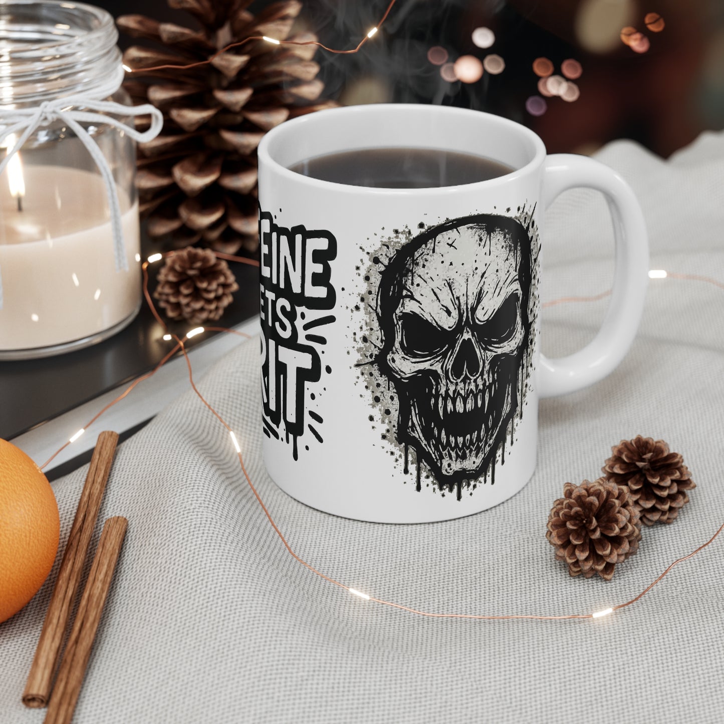 Caffeine Meets Grit Coffee Mug 11oz