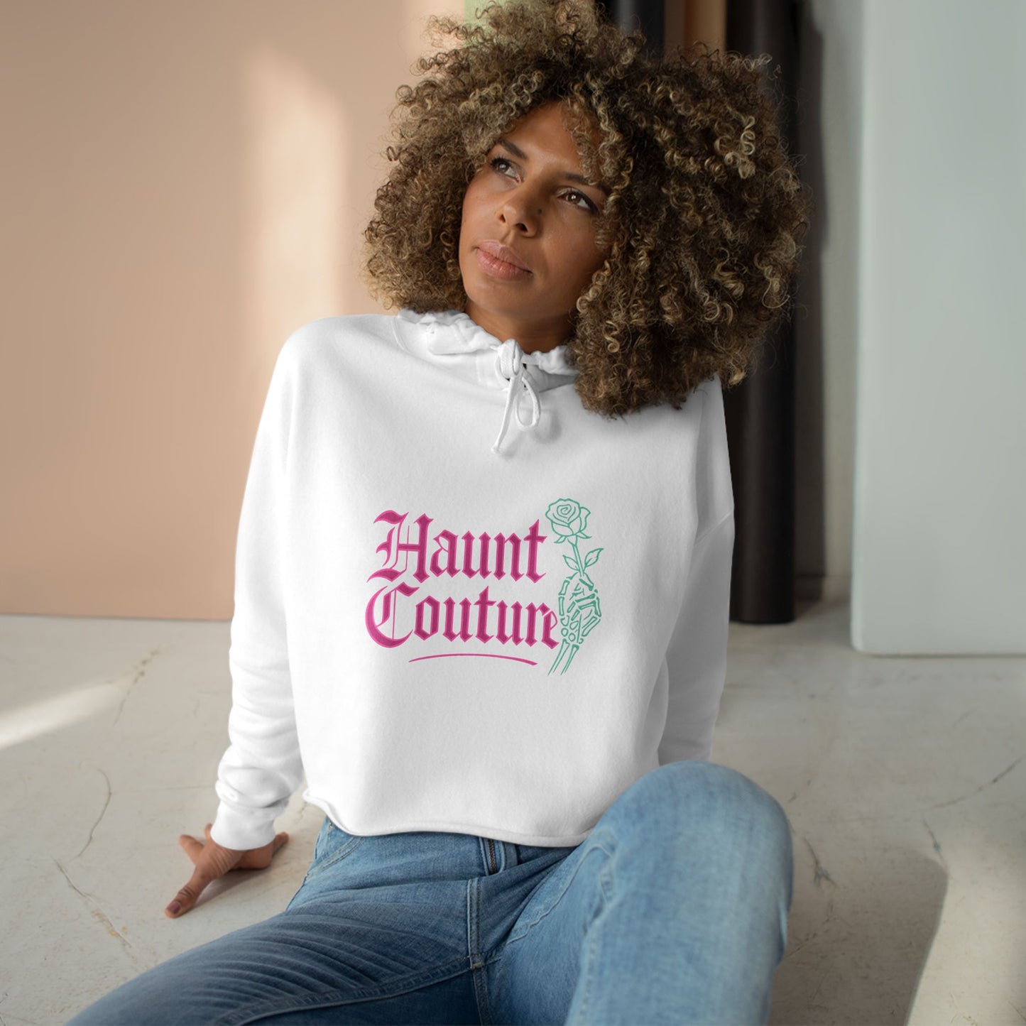Haunt Couture Crop Hoodie