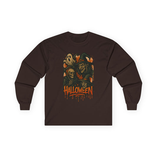 Halloween Witch Long Sleeve Tee