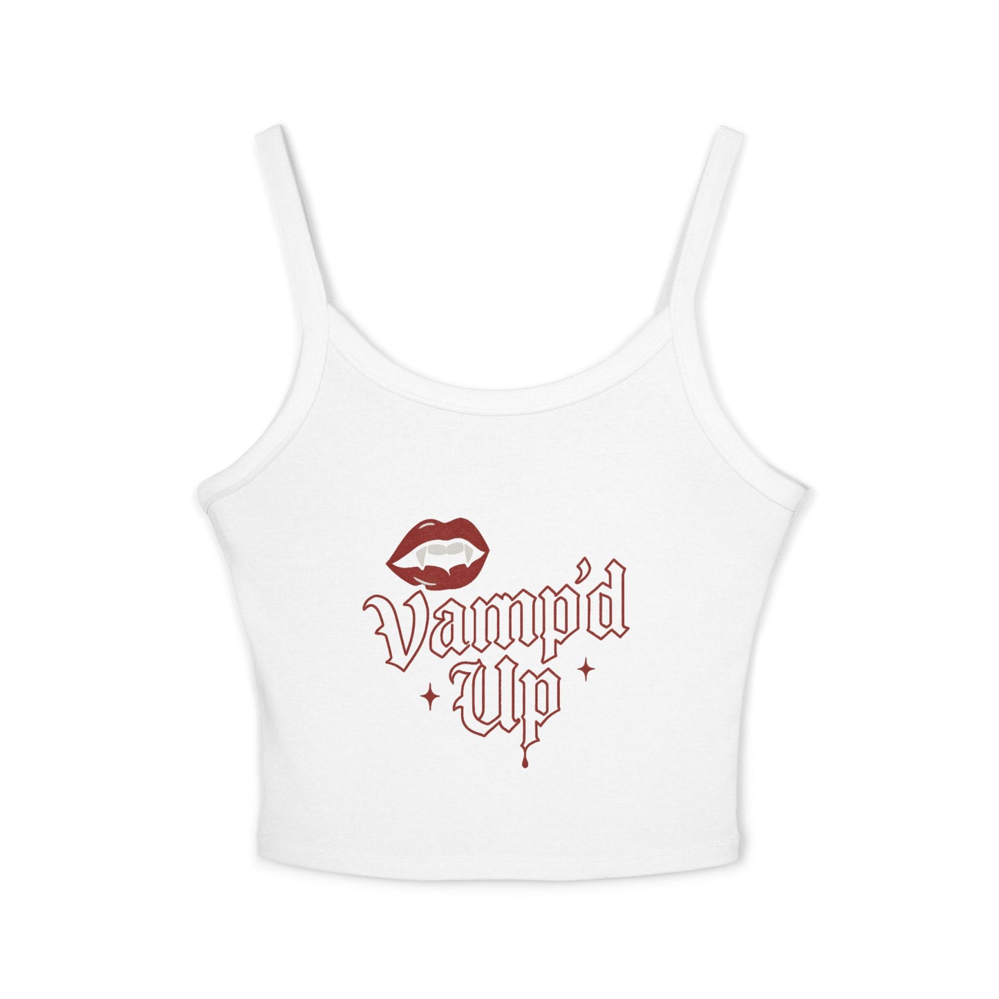 Vamp'd Up Women's Spaghetti Strap Tank Top