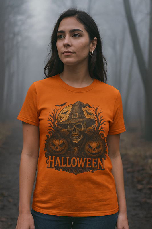 Halloween Skull Tee