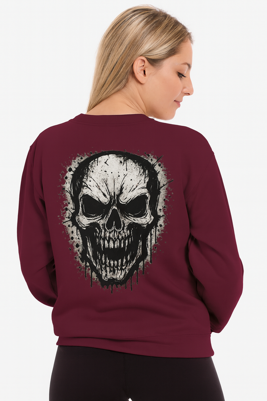 Graffiti Skull Unisex Crewneck Sweatshirt